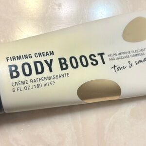 Pure Romance Body Boost Firming Cream - White and Gold